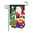 Santa's Pal Garden Flag