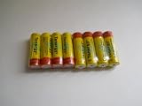 8 Pack AA NiCd 1000 mAh 1.2 V Rechargeable Batteries by Tenergy