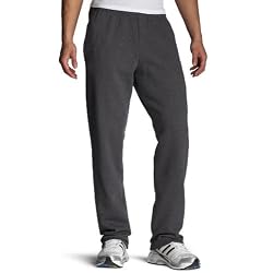 Champion Men's Double Dry Classic Fleece Open Bottom Pant