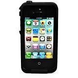 Napama Iphone 4 4s Case Waterproof Dirtproof SnowProof Protection Cover (Black)