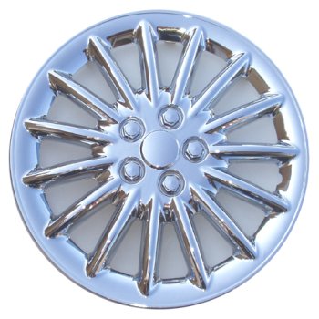 188 Series 16 Chromed ABS Plastic Universal Replacement Wheelcovers
