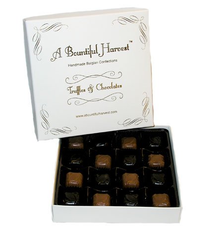 16pc Sugar Free Dark & Milk Chocolate Caramels by A Bountiful Harvest