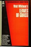 Walt Whitman's Leaves Of Grass, By Randall Keenan: Monarch Notes
