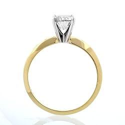 美しいダイヤモンドの一つはめの宝石リング 美しいダイヤモンドの一つはめの宝石リング