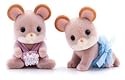Sylvanian Families Maces Mouse Twin Babies