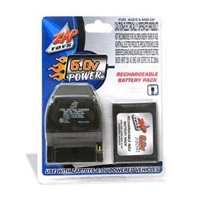 6V Rechargeable Battery w  Charger from Chargers Battery