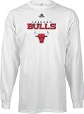 Chicago Bulls NBA White Long Sleeve Tee Shirt By Adidas 41TXMBuwpcL. SL160 Chicago Bulls NBA White Long Sleeve Tee Shirt By Adidas