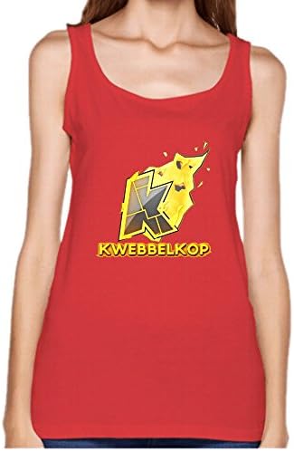 Komoo Kwebbelkop Tank Tops for Women Funny Red