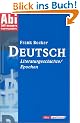AbiWissen kompakt Deutsch. - Stuttgart Literaturgeschichte, Epochen / von Frank Becker Klet. Klett-LernTraining