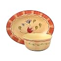Pfaltzgraff Napoli 2-Piece Companion Set. Set includes: platter and vegetable / serve bowl