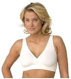 Majamas The Organic Easy Bra, 2 Pack - Ivory-X-Large
