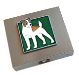 Jack Russell Travel Jewelry Case