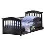 Sorelle Joel Pine Toddler Bed- Black