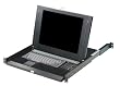 1u Console with 1port PS2 KVM Module