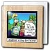 Mountain Valley Girl Of Hot Springs Arkansas - 6 Inch Tile Napkin Holder