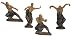 Martial art masters ceramic kung fu figures