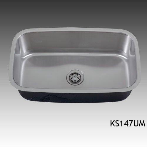 Undermount 16 Gauge Stainless Bowl Sink