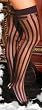 y2 Elegant n Unique - Stripe Thigh Hi One Size and Queen Plus Size in Black Pink or Powder Blue