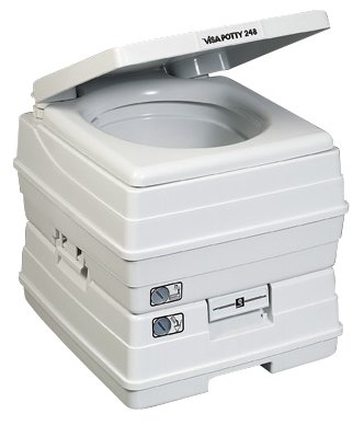 Sanitation Equipment Visa Potty Model: 248 18 Liter with 2-level Indicators Sanitation Equipment Visa Potty Model: 248 18 Liter with 2-level Indicators
