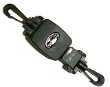 Dive Retractor with Clips - Stainless Steel Lanyard