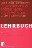 Produkt-Bild: Regressionsanalyse: Theorie, Technik und Anwendung. (Studienskripten zur Soziologie)