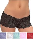 Cheeky Boy Shorts Lace Panty in 3 Sizes