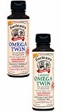 Health & Personal Care : Barlean's Lignan Omega Twin, 12 oz. 350 ml Combination of Flaxseed and Borage Oil