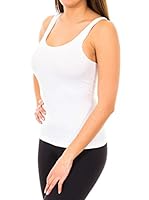 Marie Claire e Kler Top (Blanco)