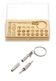 Sunglass Repair Kit with Multi-Tool & Hardware