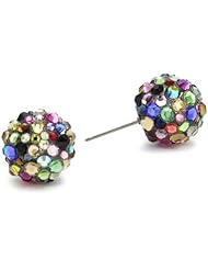 Tarina Tarantino "Iconic" Jubilee Gumball Crystal Post Earrings