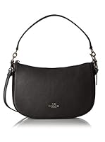 Coach Bolso asa de mano 56819 (Negro)