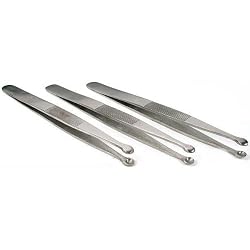Pearl Tweezers Beading Holder Part Sorting Round Tool