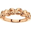 14K Rose Gold Mother's Ring - 2 Gemstone -- YOU CHOOSE THE COLORS!
