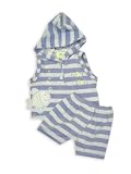Review Doodle Dee  / Hooded Top and Shorts Set N.B. Ecru/Lime