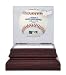 Minnesota Twins Antique Mahogany Baseball Logo Display Case