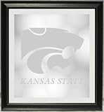 Kansas State Wilcats Framed Wall Mirror