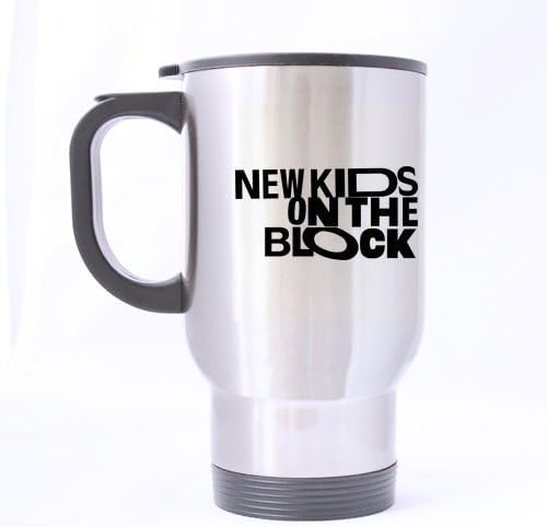 New Kids On The Block Fonts Customized Design Travel Mug Coffee Mug Creative Sport Cup Personalized Tea Cup 14OZ