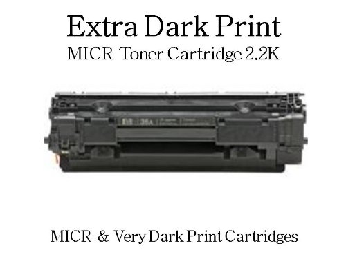 MICR Toner Cartridge Replaces CE285A For HP P1102 Series Printers