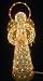 Christmas Source 870230 48 Inch Animated Grapevine Angel with 150 Lights