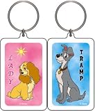 Lady & The Tramp Lucite Keychain K-DIS-0190
