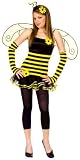 Fun World Costumes Junior's Teen Honey Bee, Yellow, Junior (Size: 7-9/Medium)