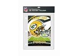 Green Bay Packers 3-D 2 Pocket Portfolio Case Pack 12