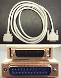 10 Ft 25-Pin DB25 Male To Mini 36-Pin Centronics Male IEEE 1284C Parallel P ....