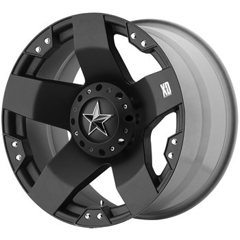 XD Series Rockstar XD775 Matte Black Wheel (24x12