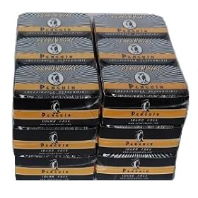 Penguin Caffeinated Peppermints Mints 36 tins x 1.75 ounces (6 sleeves x 6 tins per sleeve x 1.75 ounce per tin)