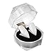 Topro Vampire Dentures Fangs with Crystal Case Costume Accessory