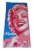 TOWEL9 Marilyn Monroe Profile Pin Up Icon Beach Towel