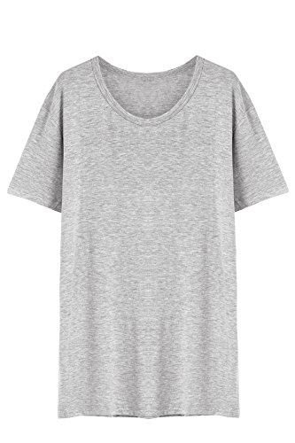 Latuza Men's Short Sleeve Round Neck Bamboo Tee