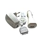 Covertec - Kit de charge iPod / iPhone - USB - Secteur + Allume-cigare
