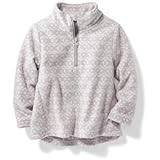 オールドネイビー OLD NAVY/ プリントマイクロパフォーマンスフリースハーフジップジャケット グレープリント アウタージャケット 5歳【並行輸入】